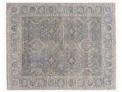21st Century Contemporary Wilton Indian Wool Rug, 8 X 10