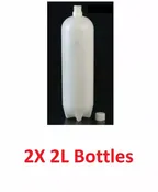 2 X 2L Self Contained Dental High Pressure Water Bottle System Large DCI Type (Pack of 3)