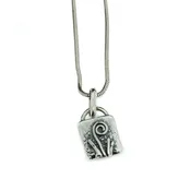 Fern Fiddlehead Pendant-Charm
