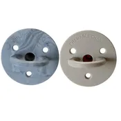 2 Pack Pacifier | Howlite + Oat: 3-12+ months