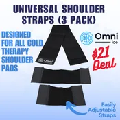 $21 Deals - Universal Replacement Shoulder Straps (3 pcs) by Omni Ice™