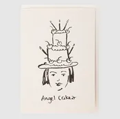 Angel Cakes Birthday Card