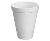 12oz White Foam Cup 25/40