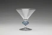 Ace Silver Short Martini Glass