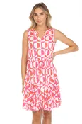 Amelia Dress - Modern Pink