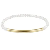 enewton Bliss Bar Smooth Pearl 3mm bracelet