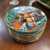 10pc Hummel Plates