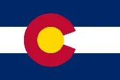 Colorado State Flag Vinyl Sticker