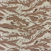 1000 Denier Mil-Spec CORDURA® Nylon Fabric - Desert Tiger Stripe (Sold per Yard)