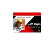 Construction Manager ID Card