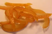 Glacé Orange Peel Strips