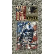 Army Armed Forces Military Panel 24" Sykel Cotton Fabric Syk-1337-A