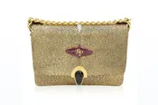 Chamonix Gold Stingray Chain Bag