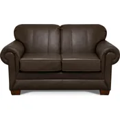 1436LR Monroe Leather Loveseat