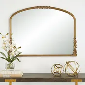 Casa Bella Living Antique Gold Baroque Mirror