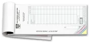 100058 Booked Deposit Tickets Extra Lines for Deposits 8 7/8 x 3 3/8"
