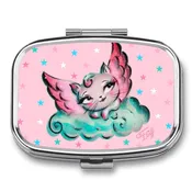 Angel kitty • Pill Case