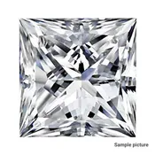 0.55 Carat Princess EGL-USA Natural Diamond,