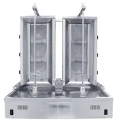 2 Commercial Vertical Broilers of 3 Burners - Model SGN4-C33