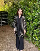 Black & Gold Trim Jacket