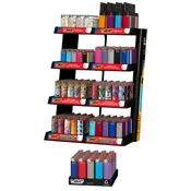 BIC® EZ Reach 8 Tier Display + 50 Free Lighters - 8 Trays / Display