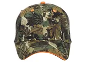 106-752 Camouflage Cotton Twill Sandwich Visor Low Profile Pro Style Mesh Back Caps