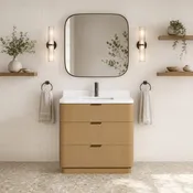Calamigo 36" Bathroom Vanity Oak