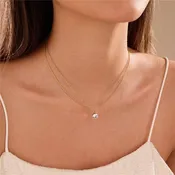 18K Stainless Steel tarnish Free Layered Necklace