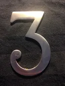 3 Inch Brushed Nickel - #3