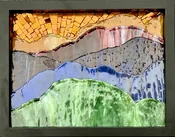 Layered Earth, Gold Horizon — Andamento Studio & Gallery