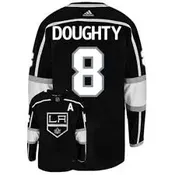2017/18 LA Kings Drew Doughty Adidas Home Black Jersey