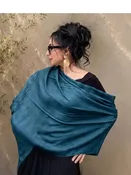 Bamboo Scarf-Teal