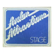 1970s Avalon Attractions Stage Pass