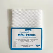 By Annie Lightweight Mesh Fabric - White