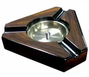 3 Cigar Triangular Ashtray