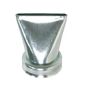 Albion 2" Threaded Metal Cap, 1/8" x 2 1/2" Ribbon Bead