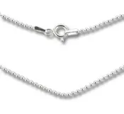10″ 1.5mm Beaded Ankle Bracelet