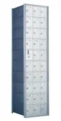 10 Doors High x 3 Doors (29 Tenants) 1600 Series Front-Load Private Distribution Cluster Mailbox in Anodized Aluminum Finish