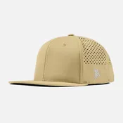 585 Flat Visor 6 Panel Performance Snapback Cap
