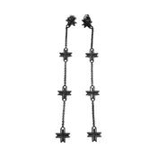 Adrian Standing Elk Pinnecoose, Petite Star Four Dangle — Gallery Hózhó