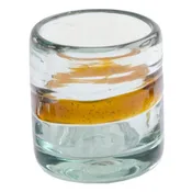 Amber Band Sipping Glass - 3.5 oz.