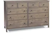 10 Drawer Double Dresser