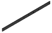 1″x6″ Rubber Cutting Edge 10′