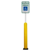 78″ Flex Sign Post – Fixed and Drivable Base