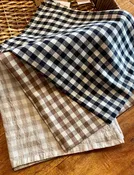 Cotton Tea Towel | Assorted Neutral Checks