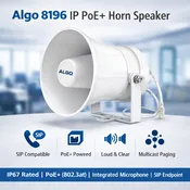 Algo 8196 IP PoE+ Horn Speaker solutions in Tennessee — CCI | Computer Support