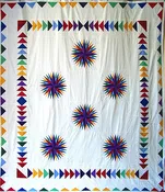 18in Mariner’s Compass: Queen Quilt Kit