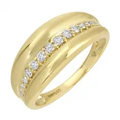 14k Yellow Gold Diamond Ring