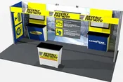 10x20ft Turnkey Trade Show Booth Rental - Beverly Tire