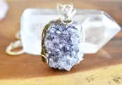 Amethyst Pendant Necklace